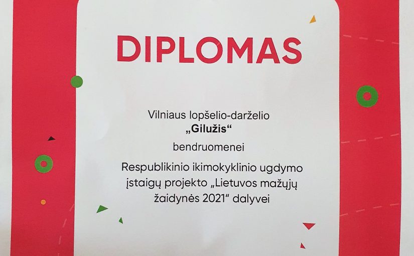 MAŽŲJŲ ŽAIDYNĖS 2021