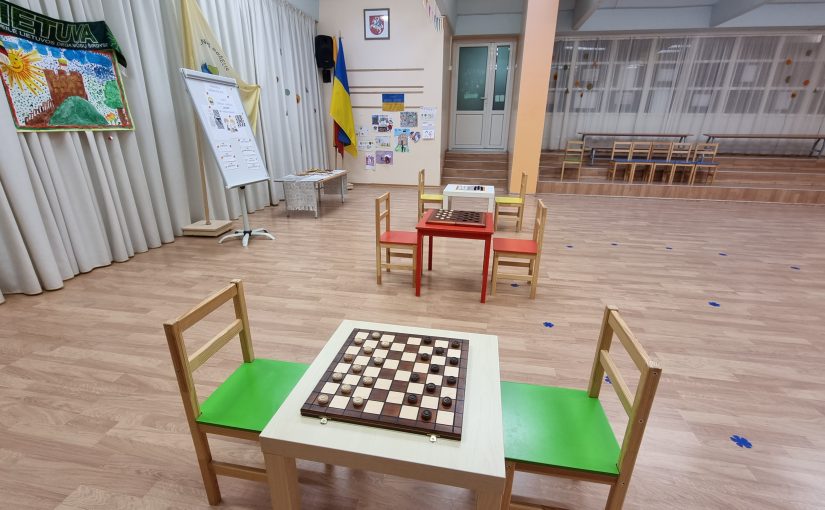 Darželyje vyko finalinės šaškių varžybos