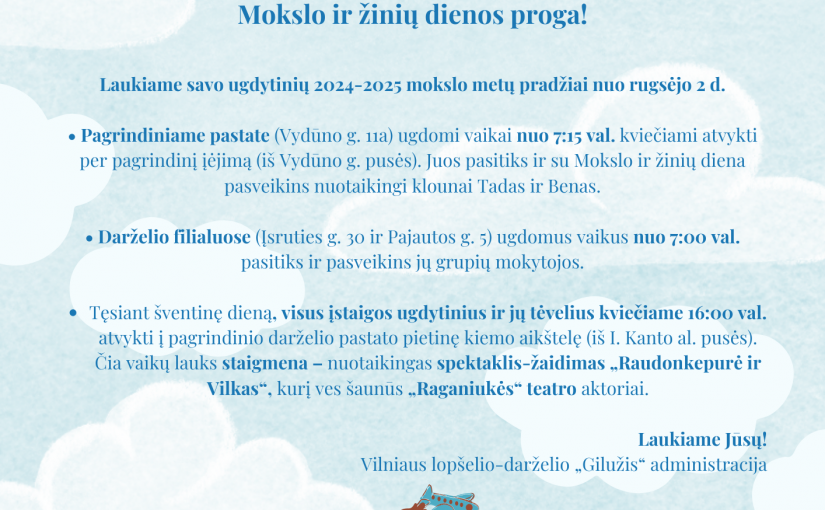 Sveikiname su Mokslo ir žinių diena!